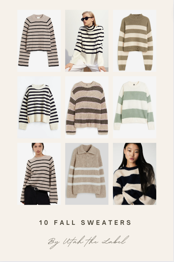 The Striped Sweater Edit- H&M